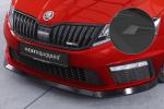 CSR Frontspoiler | Cup-Spoilerlippe mit ABE für Skoda Octavia III 5E RS CSL399-S schwarz matt strukturiert (keine Lackierung erforderlich)