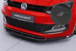 CSR Frontspoiler | Cup-Spoilerlippe mit ABE für VW Polo V (Typ 6R, 6C) R-Line CSL400-S schwarz matt strukturiert (keine Lackierung erforderlich)