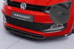 CSR Frontspoiler | Cup-Spoilerlippe mit ABE für VW Polo V (Typ 6R, 6C) R-Line CSL400-L schwarz matt (Lackierung erforderlich)