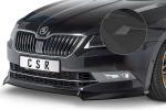 CSR Frontspoiler | Cup-Spoilerlippe mit ABE für Skoda Superb III (Typ 3V) CSL401-S schwarz matt strukturiert (keine Lackierung erforderlich)