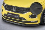 CSR Frontspoiler | Cup-Spoilerlippe mit ABE für VW T-Roc (A1) R-Line CSL402-L Lackierung erforderlich (schwarz matt)