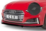 CSR Frontspoiler | Cup-Spoilerlippe mit ABE für Audi A5 F5 S-Line / S5 F5 CSL403-S schwarz matt strukturiert (keine Lackierung erforderlich)