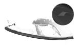 CSR Frontspoiler | Cup-Spoilerlippe mit ABE für Seat Ibiza III (Typ 6L) CSL405-S schwarz matt strukturiert (keine Lackierung erforderlich)
