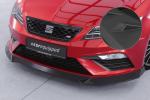 CSR Frontspoiler | Cup-Spoilerlippe mit ABE für Seat Leon 3 (Typ 5F) Cupra/FR CSL411-L Lackierung erforderlich (schwarz matt)