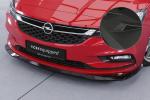CSR Frontspoiler | Cup-Spoilerlippe mit ABE für Opel Astra K CSL419-M Carbon Look matt strukturiert (keine Lackierung erforderlich)