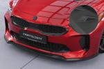 CSR Frontspoiler | Cup-Spoilerlippe mit ABE für Kia Stinger GT CSL426-L Lackierung erforderlich (schwarz matt)