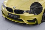 CSR Frontspoiler | Cup-Spoilerlippe mit ABE für BMW M3/M4 F80/F82/F83 CSL433-G Glossy schwarz glänzend (keine Lackierung erforderlich)
