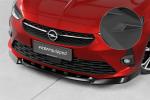 CSR Frontspoiler | Cup-Spoilerlippe mit ABE für Opel Corsa F GS-Line CSL436-L schwarz matt (Lackierung erforderlich)