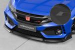 CSR Frontspoiler | Cup-Spoilerlippe mit ABE für Honda Civic FK8 Type R CSL440-S schwarz matt strukturiert (keine Lackierung erforderlich)
