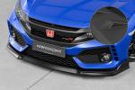 CSR Frontspoiler | Cup-Spoilerlippe mit ABE für Honda Civic FK8 Type R CSL440-L schwarz matt (Lackierung erforderlich)