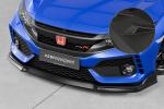 CSR Frontspoiler | Cup-Spoilerlippe mit ABE für Honda Civic FK8 Type R CSL440-M Carbon Look matt strukturiert (keine Lackierung erforderlich)