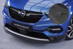 CSR Frontspoiler | Cup-Spoilerlippe mit ABE für Opel Grandland X CSL441-L schwarz matt (Lackierung erforderlich)
