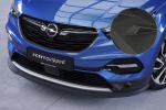 CSR Frontspoiler | Cup-Spoilerlippe mit ABE für Opel Grandland X CSL441-M Carbon Look matt strukturiert (keine Lackierung erforderlich)
