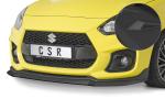 CSR Frontspoiler | Cup-Spoilerlippe mit ABE für Suzuki Swift 6 (RZ/AZ) Sport CSL442-S Strukturiert schwarz matt (keine Lackierung erforderlich)