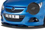 CSR Frontspoiler | Cup-Spoilerlippe mit ABE für Opel Corsa D OPC CSL443-S schwarz matt strukturiert (keine Lackierung erforderlich)