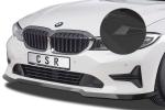 CSR Frontspoiler | Cup-Spoilerlippe mit ABE für BMW 3er G20 Limousine / G21 Touring CSL444-S schwarz matt strukturiert (keine Lackierung erforderlich)