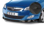 CSR Frontspoiler | Cup-Spoilerlippe mit ABE für Opel Astra J CSL447-M Carbon Look matt strukturiert (keine Lackierung erforderlich)