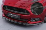 CSR Frontspoiler | Cup-Spoilerlippe mit ABE für Ford Mustang VI CSL448-G Glossy schwarz Hochglanz (keine Lackierung erforderlich)