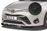 CSR Frontspoiler | Cup-Spoilerlippe mit ABE für Toyota Avensis (T27) CSL449-M Carbon Look matt strukturiert (keine Lackierung erforderlich)