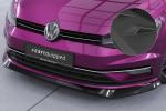 CSR Frontspoiler | Cup-Spoilerlippe mit ABE für VW Golf 7 CSL460-L Lackierung erforderlich (schwarz matt)