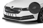 CSR Frontspoiler | Cup-Spoilerlippe mit ABE für Skoda Superb III (Typ 3V) CSL468-S schwarz matt strukturiert (keine Lackierung erforderlich)