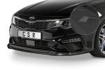 CSR Frontspoiler | Cup-Spoilerlippe mit ABE für Kia Optima (JF) GT/GT-Line CSL469-S schwarz matt strukturiert (keine Lackierung erforderlich)