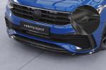 CSR Frontspoiler | Cup-Spoilerlippe mit ABE für VW Tiguan II (Typ AD1) R-Line CSL475-C Carbon Look Hochglanz (keine Lackierung erforderlich)