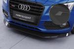 CSR Frontspoiler | Cup-Spoilerlippe mit ABE für Audi SQ5 (8R) CSL480-S schwarz matt strukturiert (keine Lackierung erforderlich)