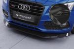 CSR Frontspoiler | Cup-Spoilerlippe mit ABE für Audi SQ5 (8R) CSL480-G Glossy schwarz Hochglanz (keine Lackierung erforderlich)
