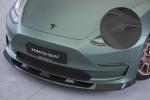 CSR Frontspoiler | Cup-Spoilerlippe mit ABE für Tesla Model 3 CSL484-L Lackierung erforderlich (schwarz matt)