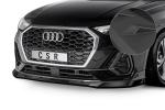 CSR Frontspoiler | Cup-Spoilerlippe mit ABE für Audi Q3 (Typ F3) Sportback CSL485-L schwarz matt (Lackierung erforderlich)