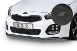 CSR Frontspoiler | Cup-Spoilerlippe mit ABE für KIA Ceed (JD) GT-Line CSL489-S schwarz matt strukturiert (keine Lackierung erforderlich)