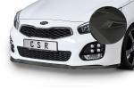 CSR Frontspoiler | Cup-Spoilerlippe mit ABE für KIA Ceed (JD) GT-Line CSL489-M Carbon Look matt strukturiert (keine Lackierung erforderlich)