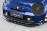 CSR Frontspoiler | Cup-Spoilerlippe mit ABE für Fiat 500 Abarth 595 CSL490-S schwarz matt strukturiert (keine Lackierung erforderlich)