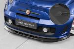CSR Frontspoiler | Cup-Spoilerlippe mit ABE für Fiat 500 Abarth 595 CSL490-L schwarz matt (Lackierung erforderlich)