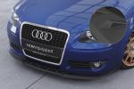 CSR Frontspoiler | Cup-Spoilerlippe mit ABE für Audi A3 (8P/8PA) CSL497-L schwarz matt (Lackierung erforderlich)