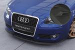 CSR Frontspoiler | Cup-Spoilerlippe mit ABE für Audi A3 (8P/8PA) CSL497-M Carbon Look matt strukturiert (keine Lackierung erforderlich)