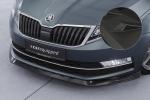 CSR Frontspoiler | Cup-Spoilerlippe mit ABE für Skoda Octavia 3 (Typ 5E) CSL499-M Carbon Look matt strukturiert (keine Lackierung erforderlich)