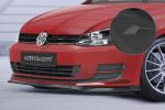 CSR Frontspoiler | Cup-Spoilerlippe mit ABE für VW Golf 7 CSL500-S Strukturiert schwarz matt (keine Lackierung erforderlich)