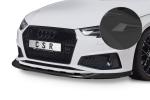 CSR Frontspoiler | Cup-Spoilerlippe mit ABE für Audi A4 B9 CSL503-S schwarz matt strukturiert (keine Lackierung erforderlich)