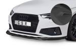 CSR Frontspoiler | Cup-Spoilerlippe mit ABE für Audi A4 B9 CSL503-L schwarz matt (Lackierung erforderlich)