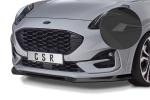 CSR Frontspoiler | Cup-Spoilerlippe mit ABE für Ford Puma ST-Line CSL504-S schwarz matt strukturiert (keine Lackierung erforderlich)