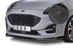 CSR Frontspoiler | Cup-Spoilerlippe mit ABE für Ford Puma ST-Line CSL504-L schwarz matt (Lackierung erforderlich)