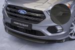 CSR Frontspoiler | Cup-Spoilerlippe mit ABE für Ford Kuga 2 CSL507-M Carbon Look matt strukturiert (keine Lackierung erforderlich)