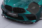 CSR Frontspoiler | Cup-Spoilerlippe mit ABE für BMW M8 Competition (F91/F92/F93) CSL508-S schwarz matt strukturiert (keine Lackierung erforderlich)