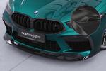 CSR Frontspoiler | Cup-Spoilerlippe mit ABE für BMW M8 Competition (F91/F92/F93) CSL508-C Carbon Look Hochglanz (keine Lackierung erforderlich)