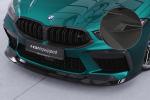 CSR Frontspoiler | Cup-Spoilerlippe mit ABE für BMW M8 Competition (F91/F92/F93) CSL508-M Carbon Look matt strukturiert (keine Lackierung erforderlich)