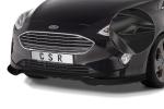 CSR Frontspoiler | Cup-Spoilerlippe mit ABE für Ford Fiesta MK8 CSL510-G Glossy schwarz Hochglanz (keine Lackierung erforderlich)