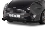 CSR Frontspoiler | Cup-Spoilerlippe mit ABE für Ford Fiesta MK8 CSL510-L schwarz matt (Lackierung erforderlich)