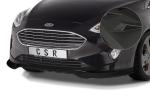 CSR Frontspoiler | Cup-Spoilerlippe mit ABE für Ford Fiesta MK8 CSL510-M Carbon Look matt strukturiert (keine Lackierung erforderlich)